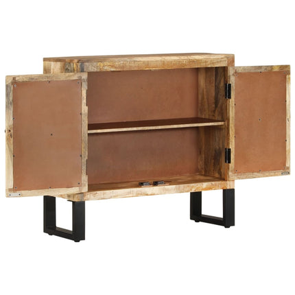 Credenza 80x30x76 cm in Legno Massello di Mango