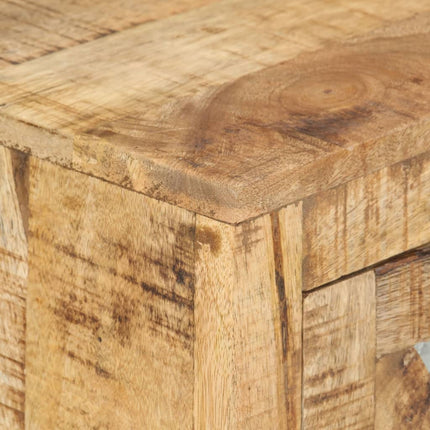 Credenza 80x30x76 cm in Legno Massello di Mango