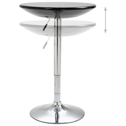 Tavolo da Bar Nero Ø60 cm in ABS