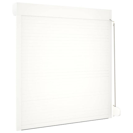 Tapparella Avvolgibile in Alluminio 130x140 cm Bianca