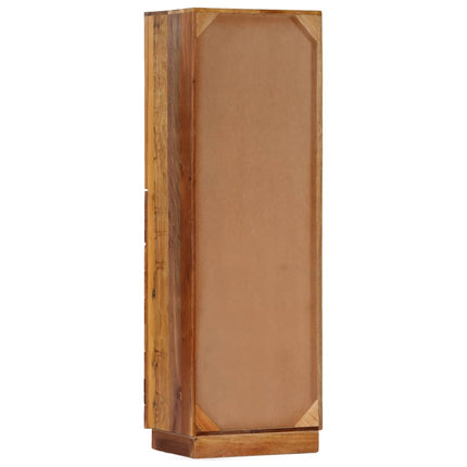 Credenza 40x32x122 cm in Legno Massello di Recupero