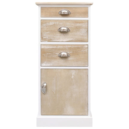 Mobiletto 38x28x86 cm in Legno di Paulownia