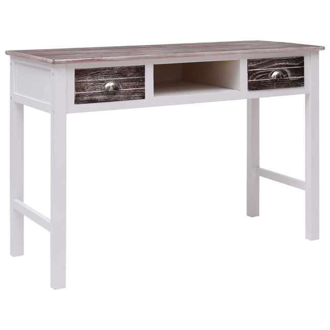 Scrivania Marrone 110x45x76 cm in Legno