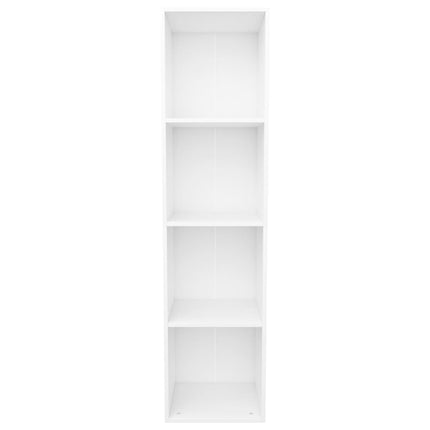 Libreria / Mobile TV Bianco 36x30x143 cm in Legno Multistrato