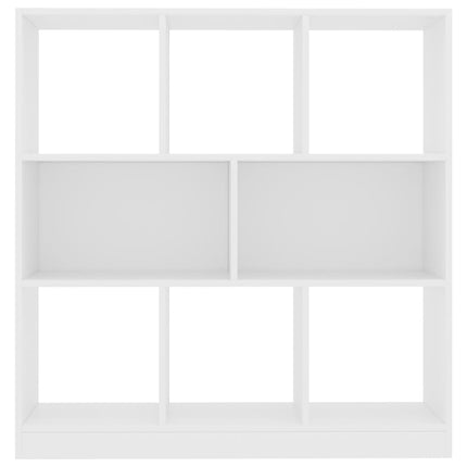 Libreria Bianca 97,5x29,5x100 cm in Legno Multistrato