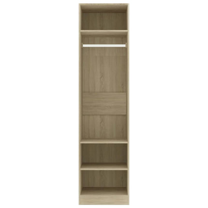 Armadio Rovere Sonoma 50x50x200 cm in Legno Multistrato