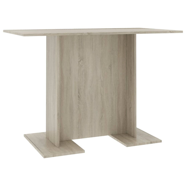 Tavolo da Pranzo Rovere Sonoma 110x60x75cm in Legno Multistrato