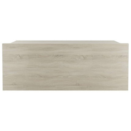 Comodini Pensili 2pz Rovere Sonoma 40x30x15cm Legno Multistrato