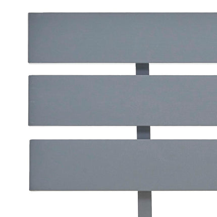 Giroletto senza Materasso Grigio 100x200 cm in Legno di Pino