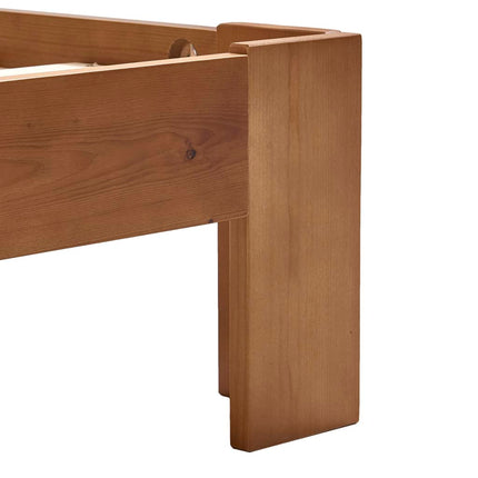 Giroletto senza Materasso Ambrato 180x200 cm in Legno di Pino