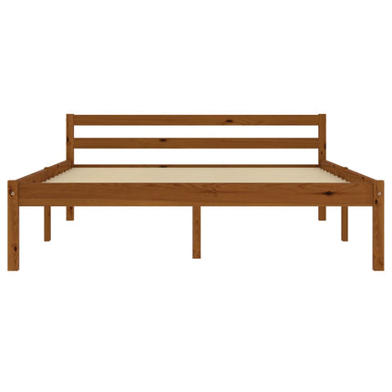 Giroletto senza Materaso Ambrato in Legno di Pino 120x200 cm