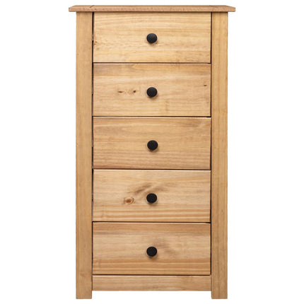Credenza 46x40x89 cm in Legno Massello di Pino Panama Range