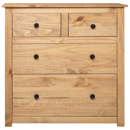 Credenza 80x40x83 cm in Legno Massello di Pino Panama Range
