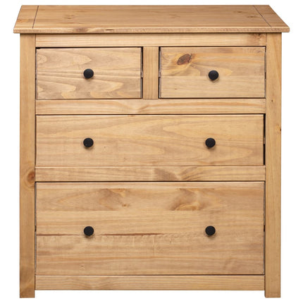 Credenza 80x40x83 cm in Legno Massello di Pino Panama Range