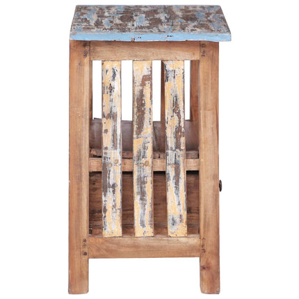 Comodino 41x30x50 cm in Legno Massello di Mogano