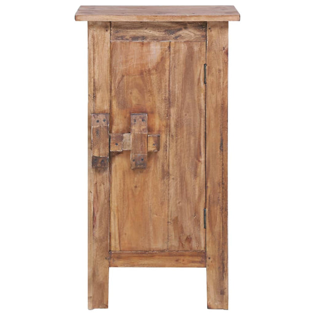 Comodino 43x31x80 cm in Legno di Recupero Misto