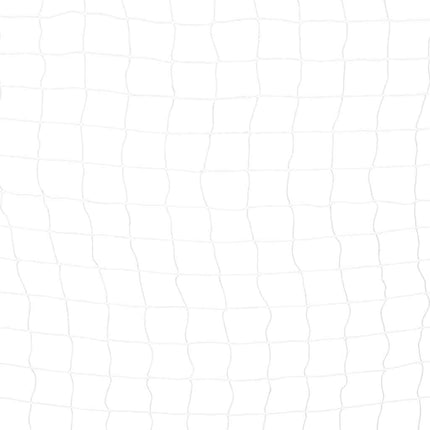 Porta da Calcio 300x200x90 cm in Metallo Bianco e Nero