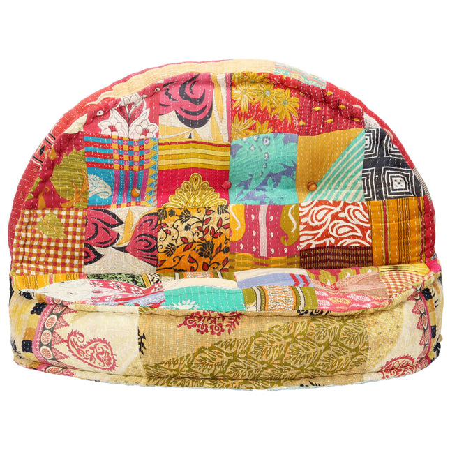 Pouf 100x20 cm in Tessuto Patchwork