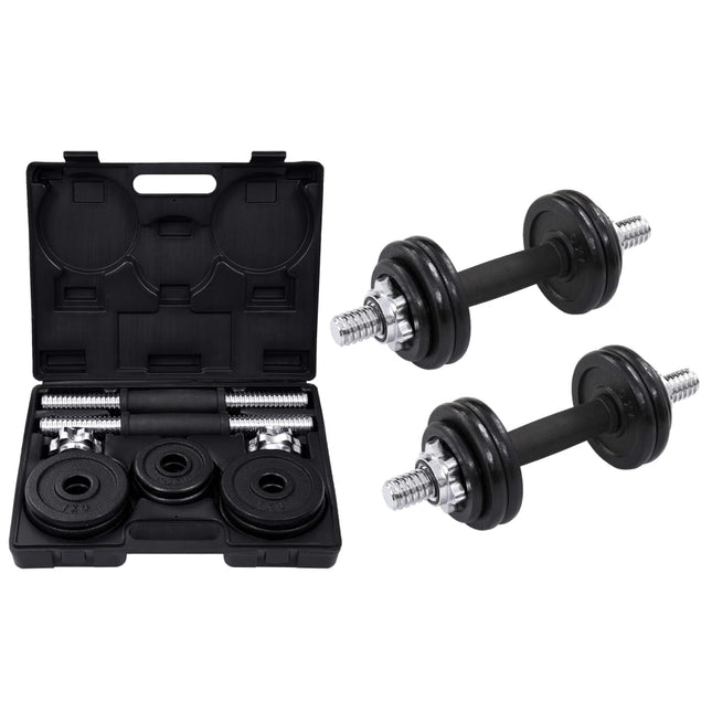 Set di Manubri 19 pz 15 kg in Ghisa