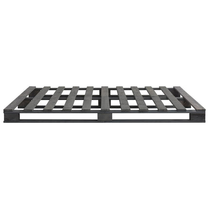 Giroletto in Pallet Grigio Legno Massello di Pino 200x200 cm