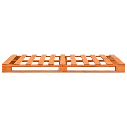 Giroletto in Pallet Marrone Legno Massello di Pino 120x200 cm