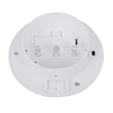 Lampade Solari da Esterno per Recinzioni 12 pz LED Bianco