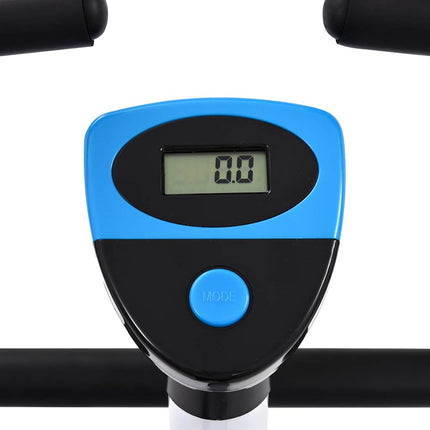 Cyclette Ellittica con Cinghia di Resistenza Blu