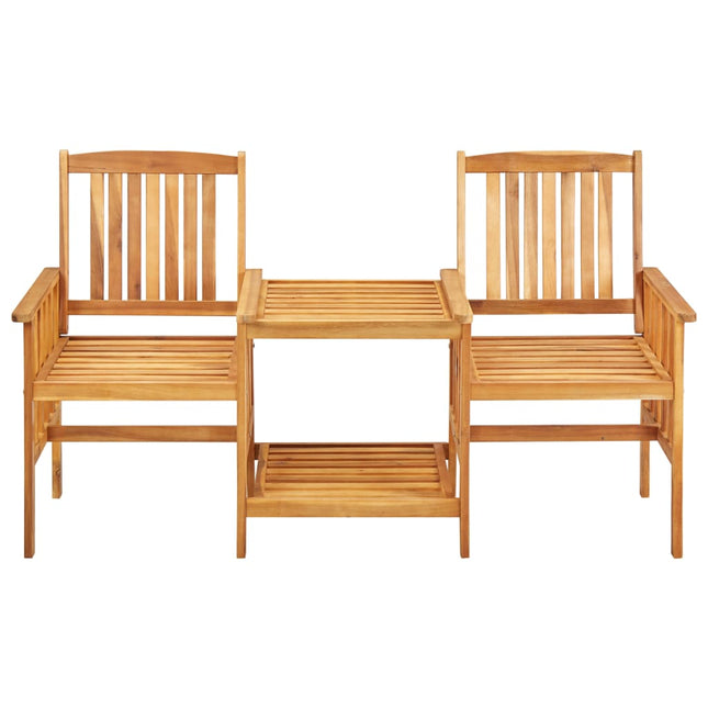 Sedie Giardino Tavolino da TÃƒÂ¨ 159x61x92cm Legno Massello Acacia