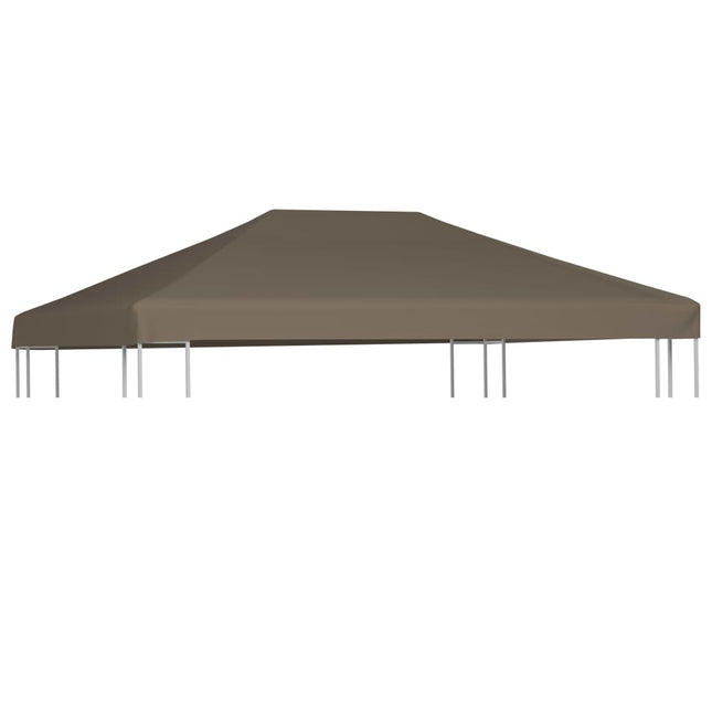 Copertura Superiore per Gazebo 310 g/mÃ‚Â² 3x3m Grigio Talpa