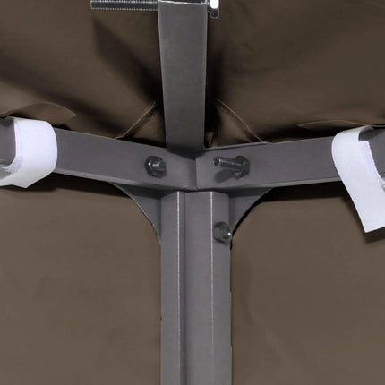 Copertura Superiore per Gazebo 310 g/mÃ‚Â² 3x3m Grigio Talpa