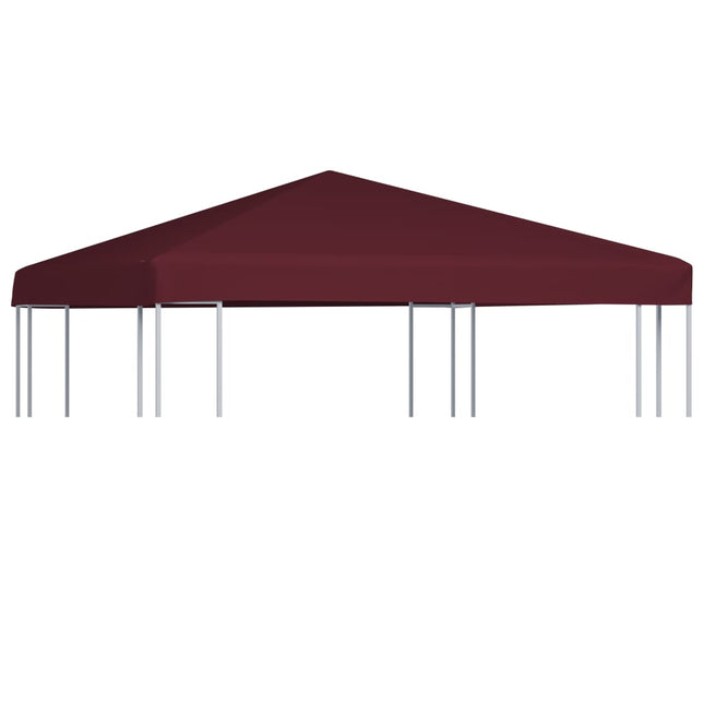 Copertura Superiore per Gazebo 310g/mÃ‚Â² 3x3m Bordeaux