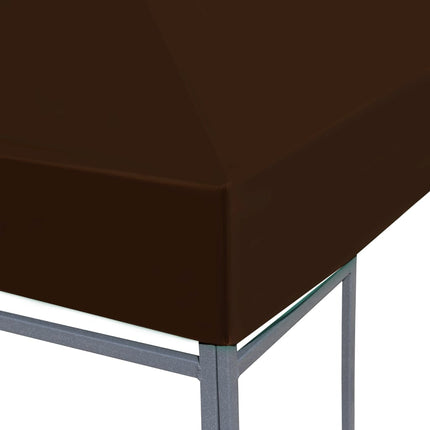 Copertura Superiore per Gazebo 310 g/mÃ‚Â² 3x3 m Marrone