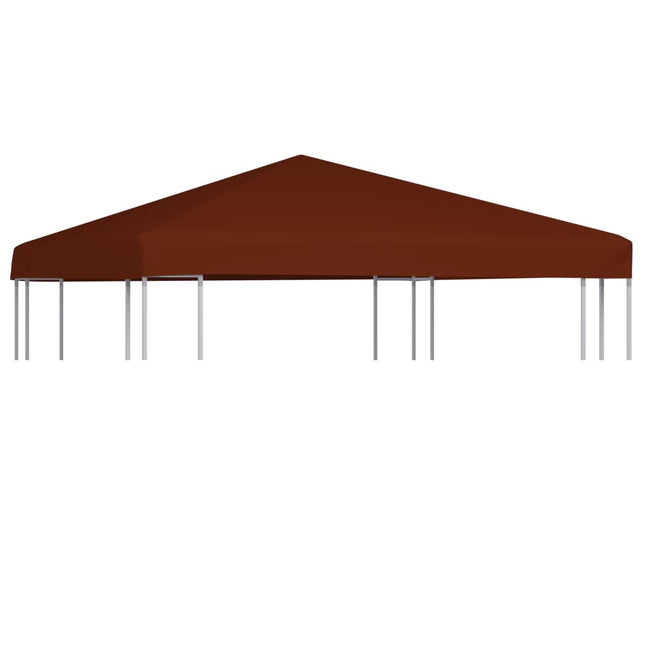 Copertura Superiore Gazebo 310g/mÃ‚Â² 3x3 m Terracotta