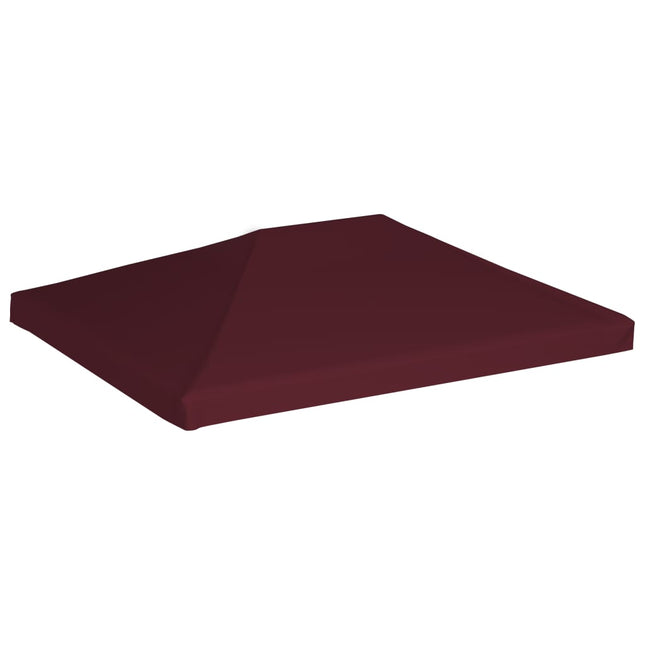 Copertura Superiore per Gazebo 310g/mÂ² 3x4m Bordeaux