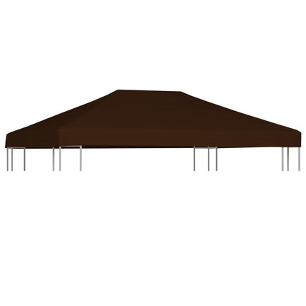 Copertura Superiore per Gazebo 310 g/mÃ‚Â² 3x4 m Marrone