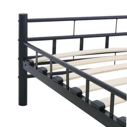 Giroletto Nero in Acciaio 160x200 cm