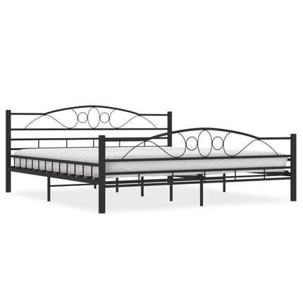 Giroletto Nero in Acciaio 180x200 cm