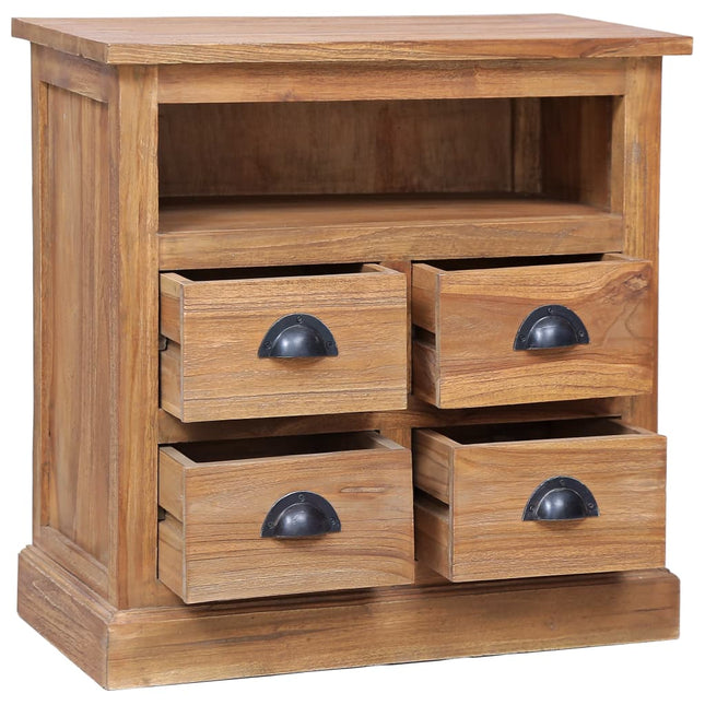 Credenza 60x30x60 cm in Legno Massello di Teak