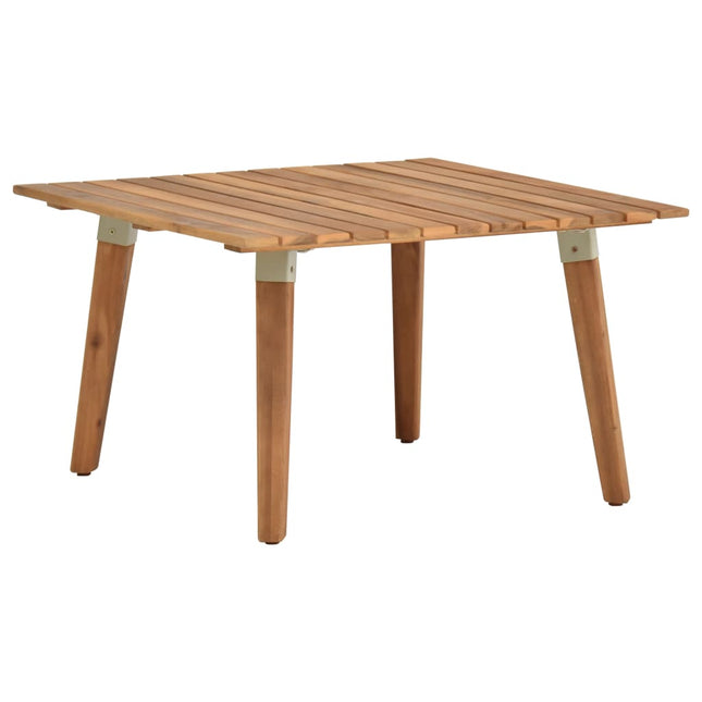 Tavolino da CaffÃƒÂ¨ per Giardino 60x60x36 cm Legno di Acacia