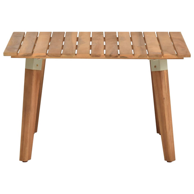 Tavolino da CaffÃƒÂ¨ per Giardino 60x60x36 cm Legno di Acacia