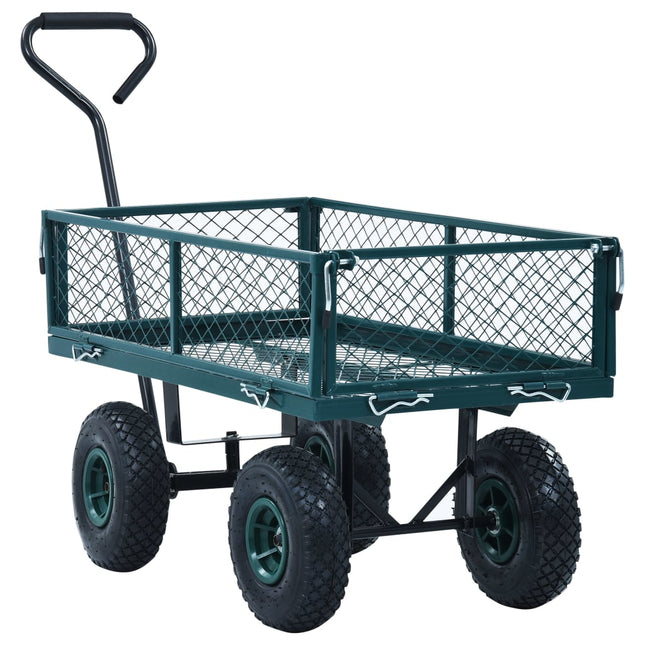 Carrello a Mano da Giardino Verde 250 kg
