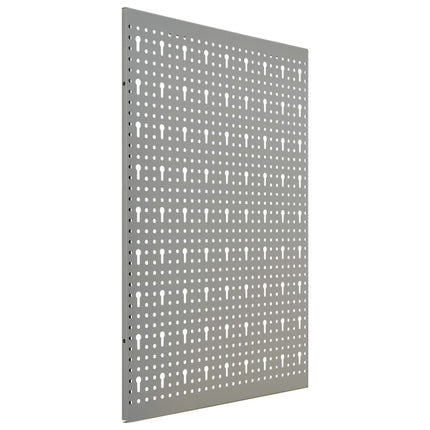 Pannelli per Utensili a Parete 3 pz 40x58 cm Acciaio