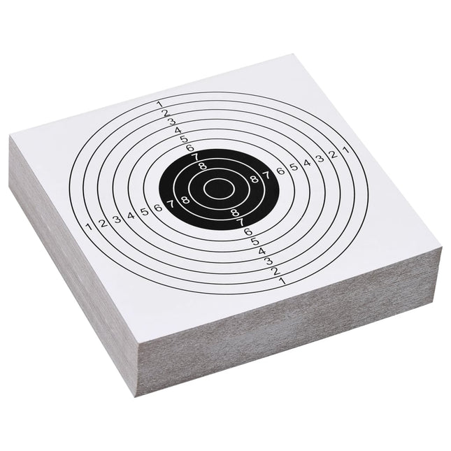 100 pz Bersagli di Carta 15x15 cm