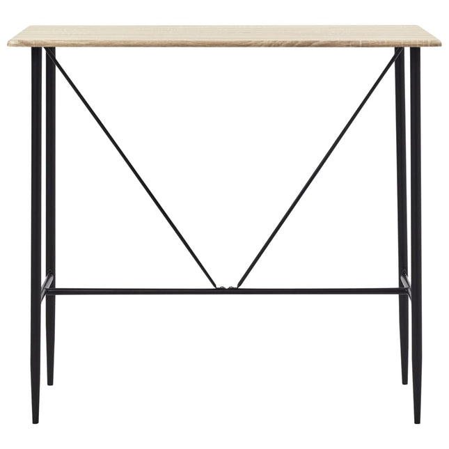 Tavolo da Bar Rovere 120x60x110 cm in MDF
