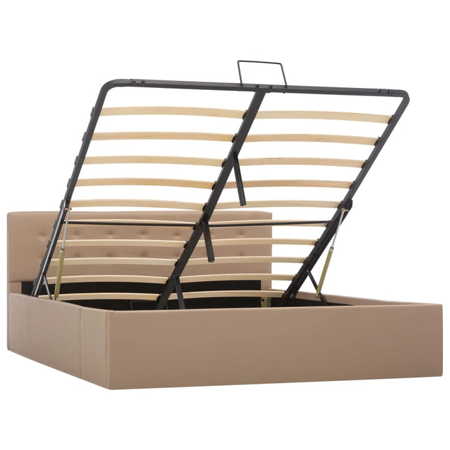 Giroletto Idraulico Contenitore Cappuccino Similpelle 140x200cm