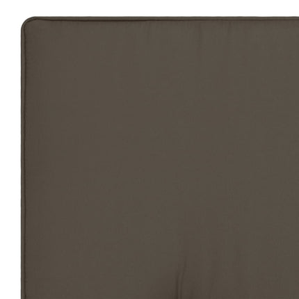 Cuscini per Sedie da Giardino 4 pz Antracite 120x50x5 cm