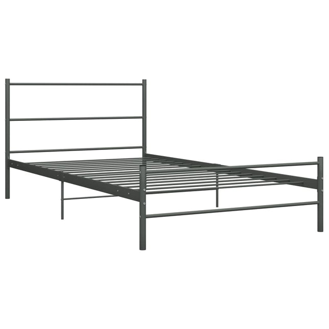 Giroletto Grigio in Metallo 90x200 cm