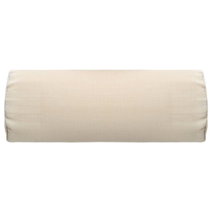 Poggiatesta per Sdraio Crema 40x7,5x15 cm in Textilene