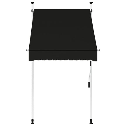Tenda da Sole Retrattile Manuale 100 cm Antracite