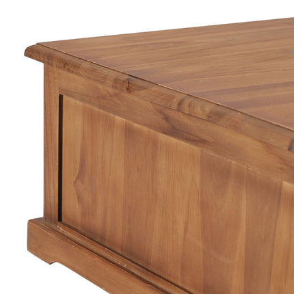 Tavolino da Salotto 68x68x30 cm in Legno Massello di Teak